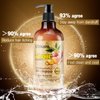 Ultikare Ginger Shampoo for Dandruff Hair, Anti-Dandruff Treatment - Itchy Dry Scalp Care Shampoo Ginger Extract Oil Strengthen Hair Formula, for Men and Women