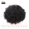 KGBFASS Afro Puff Drawstring Ponytail Drawstring High Puff Ponytail Short Kinky Curly Bun Hairpiece Fluffy Updo Hair Extensions for Black Women(1B#)