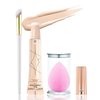 Air Cushion Foundation Beauty Wand Kit, Matte Concealer Foundation Liquid Cream, Cover Face Pores Spots Silky Moisturizing Breathable Foundation Stick, Long-lasting Waterproof Natural Face Makeup for Women -# 02