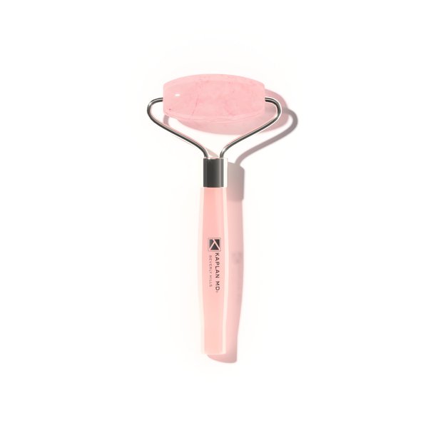 KAPLANMD Diamond Contour Rose Quartz Roller Beauty Tool