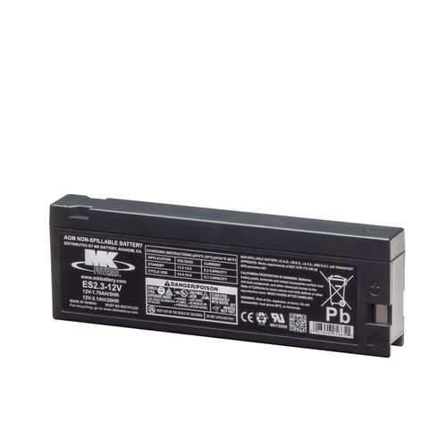 MK Battery ES2.3-12V Maintenance-Free Rechargeable Sealed Lead-Acid Battery
