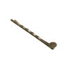 MAHAVIMOKSA 55mm Bobby Pins Hair Clips with Glue On Flat Pads for DIY Craft (Antique Bronze-100pcs)