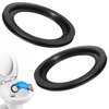 RV Toilet Seal, Flush Ball Seal Gasket Replacement 385311658 for Dometic 300/310/320, High-Grade Rubber, Toilet Seal Parts Solve The Leakage Problem, 2-Pack