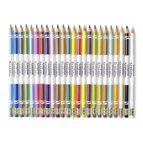 KS Crayola 24 Erasable Colored Pencils