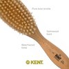 Kent Oval White Bristle Brush - LS7 (PACK OF 1)