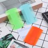 8 Pieces Flea Lice Combs Double Sided Lice Removal Comb Hair Grooming Comb with Metal Teeth (Orange, Blue, Purple, White, 3.5 x 2 Inch, 3.54 x 1.57 Inch)