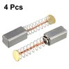 uxcell 4Pcs Carbon Brushes,for Electric Motor,11mmx5mmx5mm,Power Tool,Replacement Repair Part
