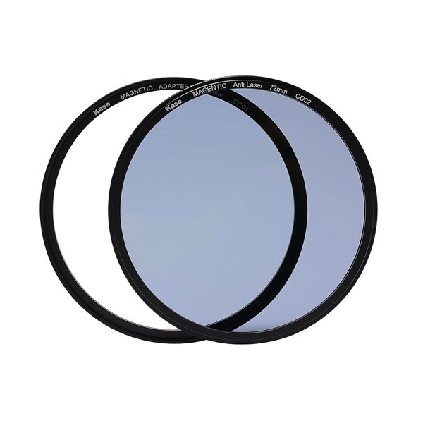 Kase Wolverine 72mm Anti-Laser Protection Filter Magnetic Shockproof Tempered Optical Glass Incl Adapter