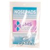 GMS Optical® Silicone Symmetrical Shape Screw-in Eyeglass Nose Pads, Anti Slip, Small - (11mm Screw in, 10 Pair)