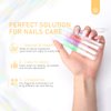 SAVILAND Natural Cuticle Oil Pen: 6PCS Revitalizing Cuticle Oil for Nails with Vitamin E Repaired Cuticles Overnight Cuticle Softener Nail Strengthener Protector for Damaged Skin Thin Nail Care
