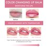 Glitter Balm Long Lasting PH Lipstick, Jelly Color Changing Shimmer Lip Gloss Tinted Lip Stain Vegan & Cruelty Free, Hydrate & Plump Glimmer Natural Pink Magic Sparkle Glow Confetti Lipstick - 02