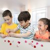 ArtCreativity Mini Valentines Squishies Toys, Bulk 48 PCS, Valentines Gifts for Kids in 12 Cute Designs, Stress Relief Toys for Kids and Adults, Valentines Party Favors and Goodie Bag Stuffers