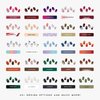 Adora Couture Semi Cured Gel Nail Strips |20pcs Semi Sheer Ombre Milky Peach Gel Wraps for Nails | Gel Nail Stickers with UV Light Required (Milky Peach)