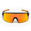 STUDSON The Sentinel Safety Glasses - Advanced ANSI Z87+ Rated Impact Protection - Anti-Fog Vented Lenses - Adjustable Non-Slip Fit - Lightweight Eco-Friendly Frame - One Size (Orange Mirror Smoke)