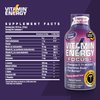 Vitamin Energy Focus+ Energy Drink Shot, Up to 7+ Hours of Energy, Berry, 1.93oz, 12 Count