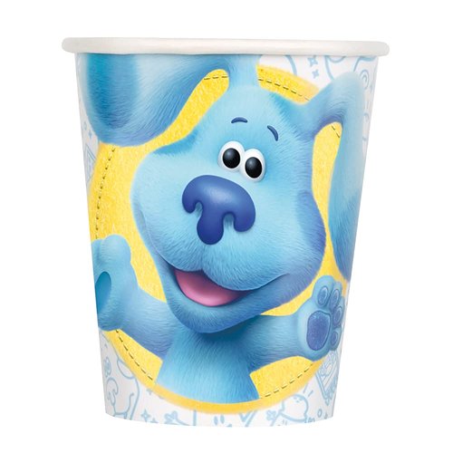 Premium Blue's Clues Adventure Party Paper Cups - 9 oz (Pack of 8) – Vibrant & Durable, Perfect for Kids' Parties & Celebrations