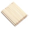 100-Pack Nail Art Wood Stick, Double Heads Nail Cuticle Pusher Remover Manicure Pedicure Tool