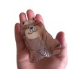 Funny Brown Bear Hair Clip,Acetate Claw Clips,Hair Clips for Women