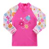 BAOHULU Girls Swimsuit Two Piece Tankini UPF 50+ UV Protective Rash Guard Set 3-12 Years S240_HotPinkLong_8A