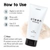 Cleen Beauty Acai Face Scrub | Acai Face Exfoliator | Exfoliating Face Wash with Brazil Nut Oil & Avocado Oil | Facial Scrub - Paraben Free, SLS Free | Exfoliating Face Scrub | 6.0 Fl Oz