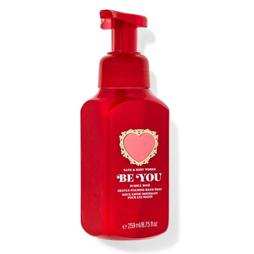 Bath Body Be You Bubbly Rose Gentle Foaming Hand Soap - 8.75 Fl Oz - Scented with Natural Essential Oils