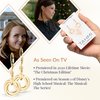 Dressy Love Knot Gold Dangle Earrings For Women – Leverback 14K Gold Filled Dangling Earrings – Circle Chunky Gold Earrings for Women Trendy - Elegant Jewelry Gift Idea for Wife or Mother