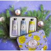 La Chatelaine Hand Cream Gift Set for Women, Travel Size Hand Lotion, Natural Hand Cream Made in France with 20% Organic Shea Butter (Lavender, Lychee Bilberry & Lemon Verbena) 3 x 1 fl oz