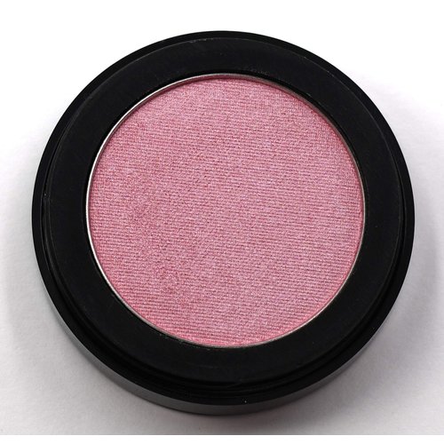 Pure Ziva Pink Glow Satin Light Baby Pink Opal Sunkissed Shimmering Shimmer Pressed Powder Single Vegan Eyeshadow; Talc, Paraben & Cruelty Free