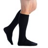 EvoNation Men’s Knee High 20-30 mmHg Graduated Compression Socks – Moderate Pressure Compression Garment, Black, Medium