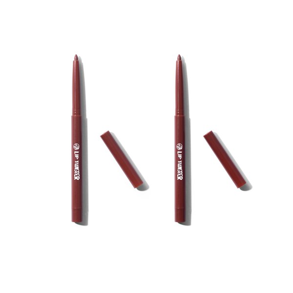 W7 Lip Twister Lip Liner - 2Pcs - Creamy & Blendable Lip Makeup For Definition & Shape (Nude)