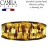 Camila Paris French Hair Clip, CP1573, 3.25 Inch, for Women with Thick Hair, Claw Clips Jaw, Durable Styling, Strong Hold, No Slip Grip, Made in France