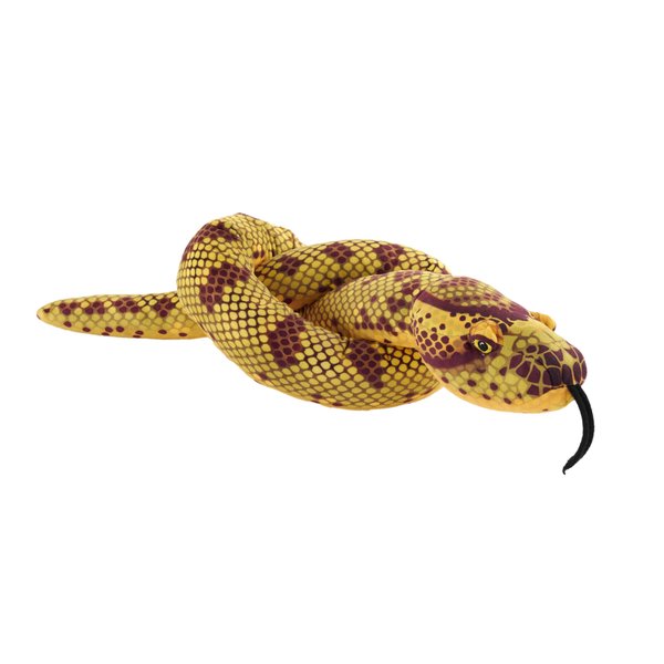 Wild Republic Snakes Eco Anaconda, Stuffed Animal, 54 Inches, Plush Toy, Fill is Spun Recycled Water Bottles, Eco Friendly