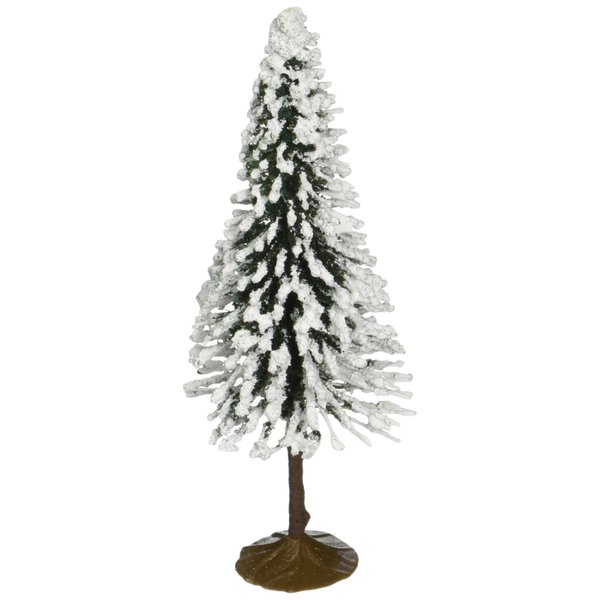 Bachmann Trains - SCENE SCAPES - 3"- 4" PINE TREES with SNOW (9 per box) - N Scale