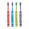 GUM Crayola Metallic Marker Children’s Toothbrush , Soft Bristled Kids’ Toothbrush Set Age 5+ , Suction Cup Base , 2ct