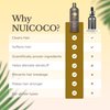 NIUCOCO Anti Dandruff,Vegan, and Natural Hydrating Shampoo for Dry, Itchy Scalp, and Damaged Hair with Coconut Oil & Vitamin E, 250ml