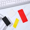 Bump Dots for Visually Impaired, 165pcs Braille Stickers(Red,Black,White,Yellow), Low Vision Aids Tactile Stickers for Elderly, Blind, Low Vision,Obvious Touch and Easy to Distinguish