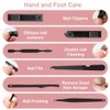 Manicure Set, Okom 10 in 1 Manicure Kit,Manicure Set Professional,Nail Clipper Set,Pedicure Set Stainless Steel Nail Kit, Nail Care Kit for Women and Men, Grooming Kit- Gift for Lover, Parents