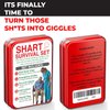 Shart Survival Set - Funny Gag Gift 2024 Boyfriend Gifts Includes Disposable Underwear, Hazmat Bag, Wet Wipe and More! Unique Stocking Suffers for Men Birthday Husband Teens Potty Humor Prank Him Fart