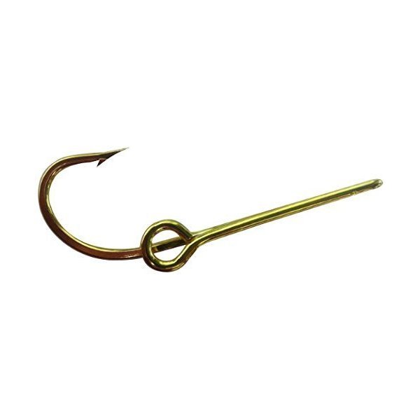 Eagle Claw #155 Gold Hat Hook Clip Tie Clasps Money Clip Universal Fishing Accessory