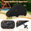 Roasivi Outdoor Sandbox Digger Excavator Toy Cover Children Digger Excavator Cover, Cover Only 47.2”L x 13.7”W x 25.6”H,Black