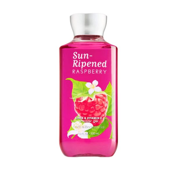 Bath & Body Works Sun Ripened Raspberry Shower Gel 10oz