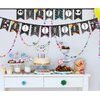 Happy Birthday Banner for Kids and Adults Jack Skellington and Sally Bunting Banner Birthday Party Decorations and Supplies Nightmare Christmas Banner Birthday Banner for Indoor Outdoor Decors