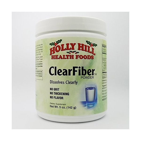 Holly Hill Health Foods, Clear Fiber Powder, 5 Ounce