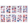 Awinmay 90Pcs Fourth of July Temporary Tattoos,American Flag Red White and Blue Fake Tattoo Stickers, 4th of July,USA Party Favors,Memorial Day, Independence Day, Labor Day Decorations Party Supplies