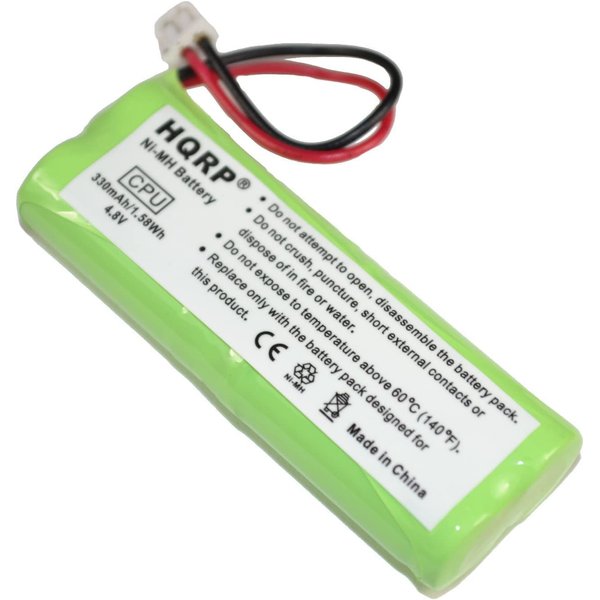 HQRP Battery Compatible with Dt-Systems BTB Beeper Collars BTB-800, BTB-809, CDT Plus 2000 Remote Controlled Dog Training Collar Receiver