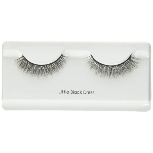 KISS Lash Couture Faux Mink False Eyelashes 1-Pack, Knot-Free Lash Band, Reusable, Contact Lens Friendly, Easy To Apply, Ultrafine, Tapered, Synthetic Fake Lashes, Style Little Black Dress, 1 Pair