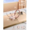 i-Blaosn Cosmo 360° Rotation Phone Ring Holder Snaps, Marble