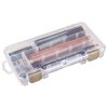 ArtBin 3003AB Solutions Small Box, Art & Craft Supply Organizer with Removable Dividers, [1] Plastic Storage Box