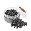 Hair Extension Beads, Black Microlink Tinsel Beads, 5mm Silicon Beads for Hair Extensions (1000pcs Black)