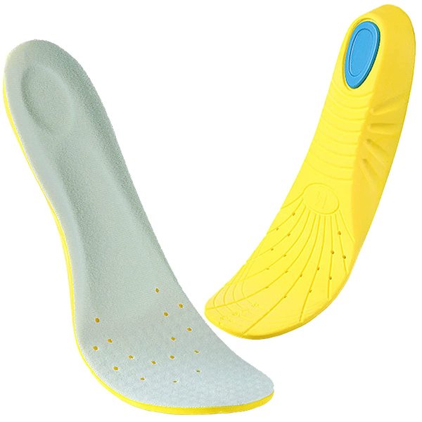 Shoe Insoles, Memory Foam Insoles, Shoes Insert for Women and Men, Kids, Providing Arch Support, Great Cushion and Shock Absorption, Relieve Foot Pain (L (Men's 8-12/ Women 10-15))